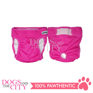 PAWISE 12953 Premium Reusable FEMALE Diapers for Dogs MEDIUM 3pcs/pack Washable