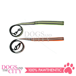 PAWISE  13166 DOG Reflective Soft Leash - orange 25mm*120cm