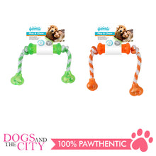 Load image into Gallery viewer, Pawise 14559 Dog Toy Play n Chew Dumbbell - All Goodies for Your Pet