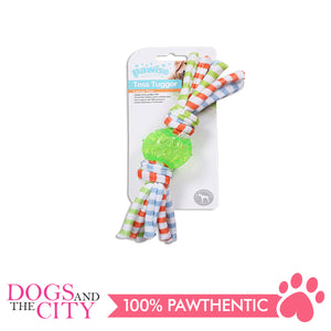 Pawise 14621 Dog Toy Toss Tugger Ball Small 24cm - All Goodies for Your Pet