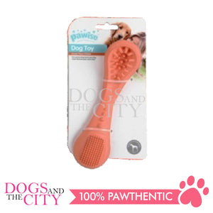 PAWISE 14775 Fancy Chew Pet Toy Rubber Dental Spoon Medium 15cm for Dog and Cat