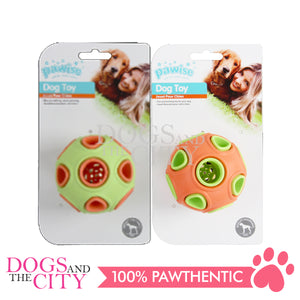 PAWISE  14778 Fancy Chew - Rubber Jingle Ball 7cm