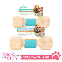 Load image into Gallery viewer, Pawise 14781/14782 Wooden Retrieving Dumbbell Pet Toys
