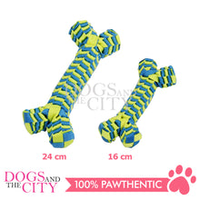 Load image into Gallery viewer, PAWISE  14832 Nylon Braided Bone - Large 23cm for Dogs