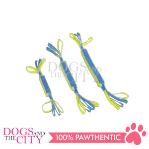 PAWISE 14834 Nylon Braided Stick w/2 handles - Medium 20cm Dog Toy