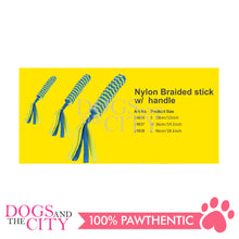 Load image into Gallery viewer, PAWISE 14838 Nylon Braided Stick w/ Handles - L 46cm - Dogs And The City Online
