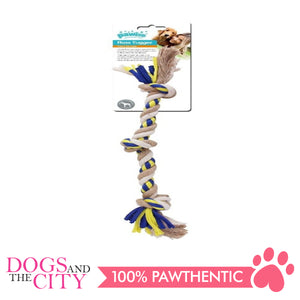 Pawise 14852 Dog Toy Floss Tugger 3 Knots Bone 27cm - All Goodies for Your Pet