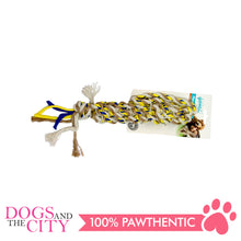 Load image into Gallery viewer, Pawise 14854 Dog Toy Floss Tugger Stick w/ Handle 34cm