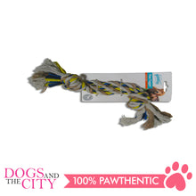 Load image into Gallery viewer, Pawise 14855 Dog Toy Floss Tugger Bone 30cm
