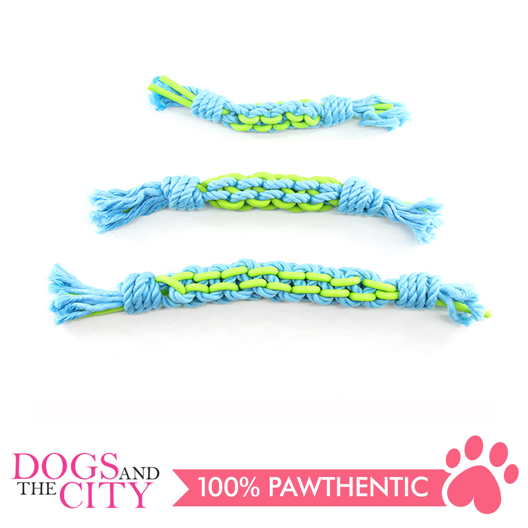 Pawise 14873 Twins Rope Stick Small 23cm Dog Toy - All Goodies for Your Pet