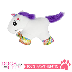 Pawise 15030 Unicorn with Squeaky Dog Toy - All Goodies for Your Pet