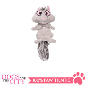 Pawise 15092 Big Eyes Squirrel Plush Pet Toy Large - All Goodies for Your Pet