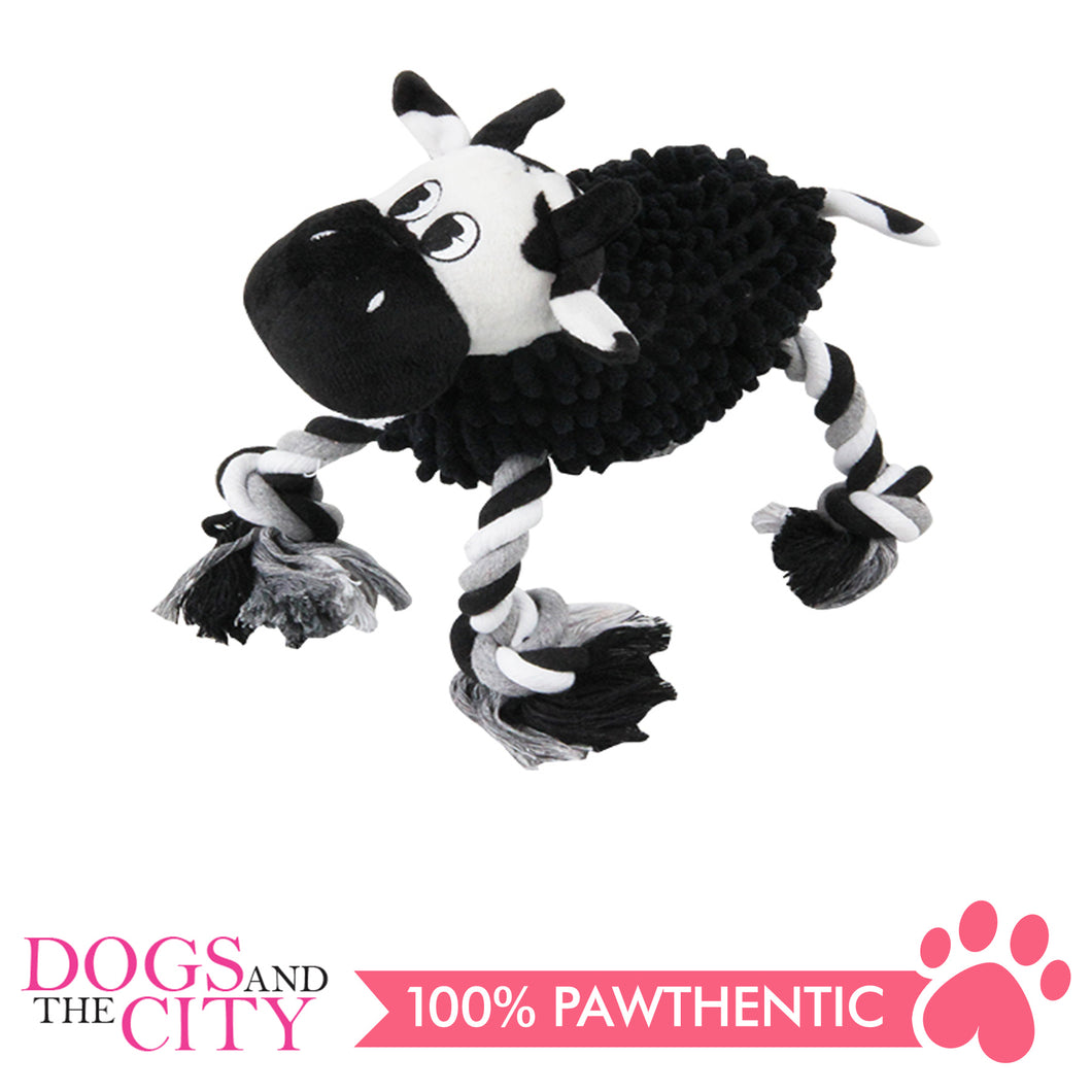 Pawise 15167 Farm Animals Plush Pet Toy - All Goodies for Your Pet
