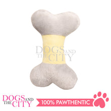 Load image into Gallery viewer, Pawise 15283 Pupply Life Pastel BONE Plush Pet Dog Toy 15cm