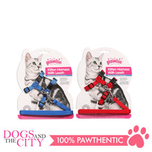 Load image into Gallery viewer, Pawise 28001 Kitten Harness (14.5-25/18-30cm) w/1.2 Leash Small - All Goodies for Your Pet