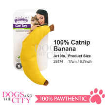 Load image into Gallery viewer, Pawise 28174 Catnip Filled Banana Interactive Cat Toy