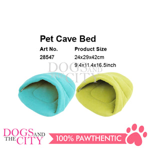 PAWISE 28547 Pet Tent, Cave House Washable Fleece Bed for Puppy, Small dog and Cat
