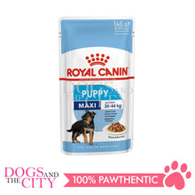 Load image into Gallery viewer, Royal Canin Shn Maxi Puppy Wet Dog Food 140gx10pcs