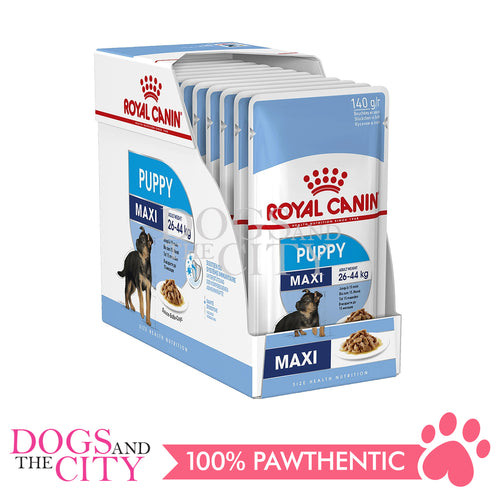 Royal Canin Shn Maxi Puppy Wet Dog Food 140gx10pcs