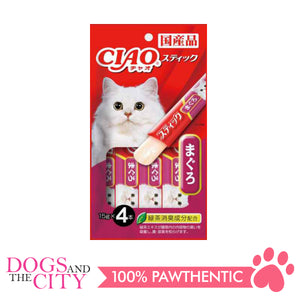 CIAO SC-81 Stick Tuna (MAGURO) in Jelly 15g x 4 Cat Treat