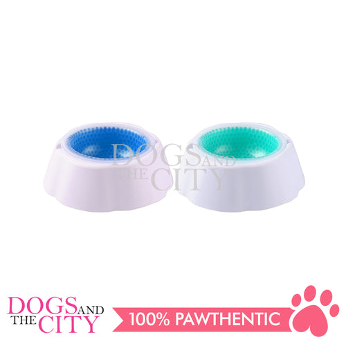 SLP Frosty Water Food Chilling Cooling Pet Bowl for Dog and Cat 16 oz 23x23x6cm
