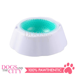 SLP Frosty Water Food Chilling Cooling Pet Bowl for Dog and Cat 16 oz 23x23x6cm