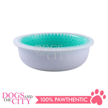 Load image into Gallery viewer, SLP Frosty Water Food Chilling Cooling Pet Bowl for Dog and Cat 16 oz 23x23x6cm